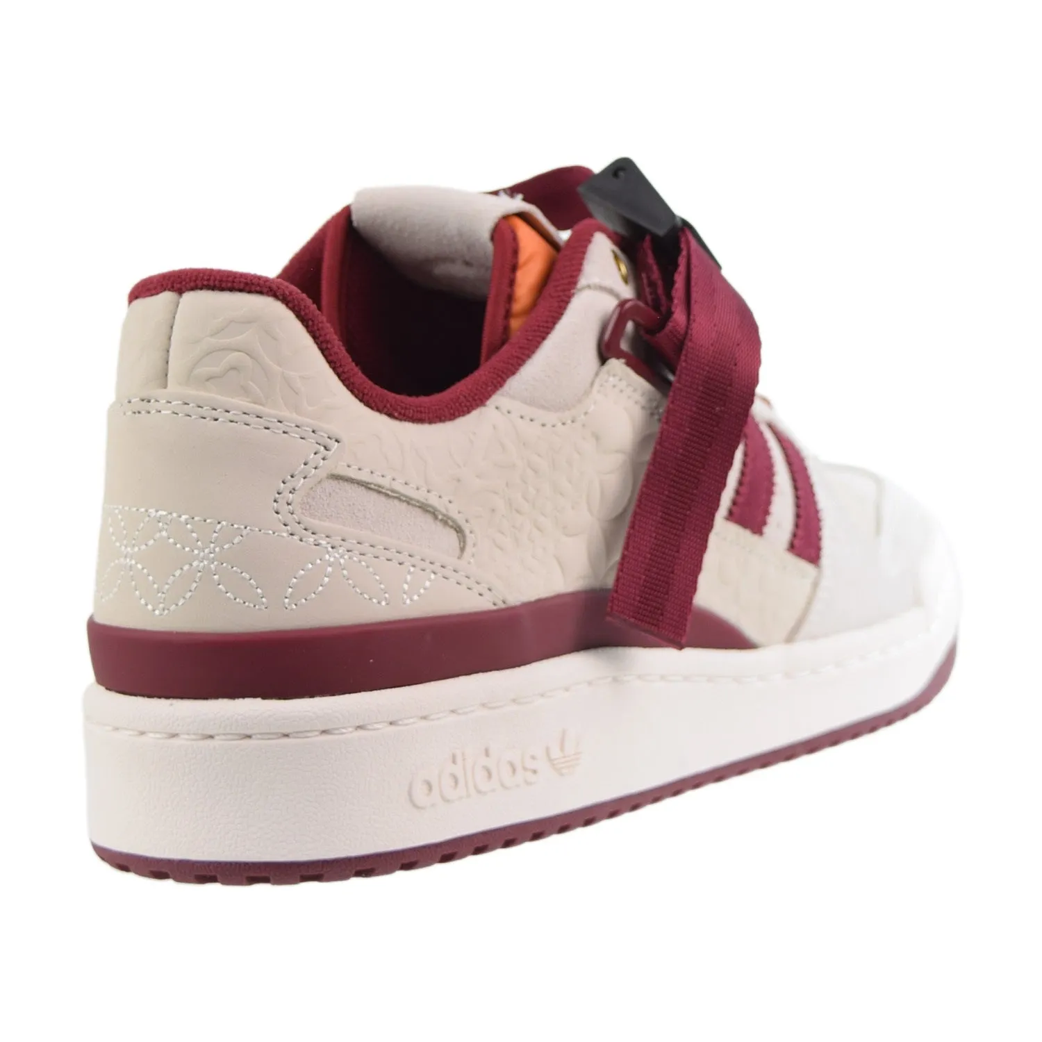 Adidas Forum Low Lunar New Year Men's Shoes Chalk White-Core Burgundy