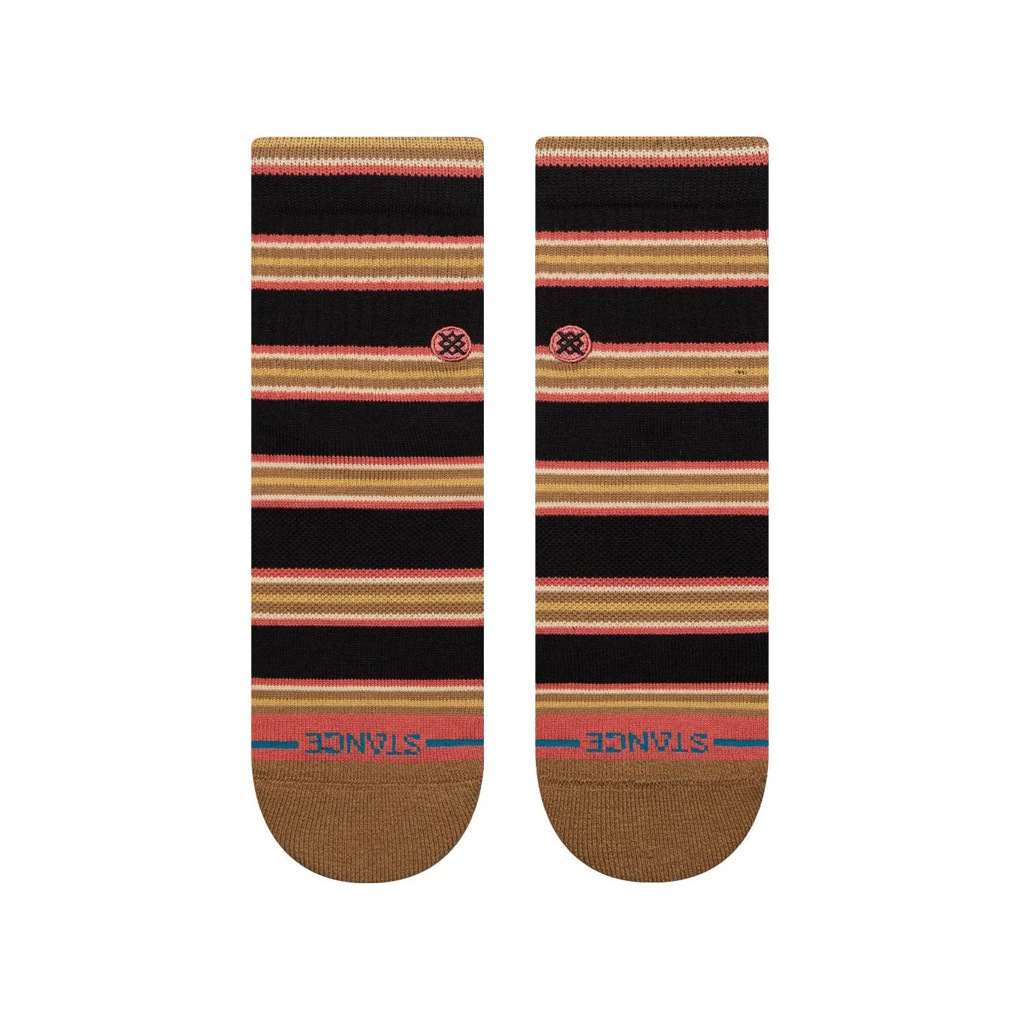 Adult Quarter Socks - Speakeasy - Black