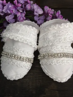 Baby boy baptism shoes white silver zapatos bautizo, Christening shoes