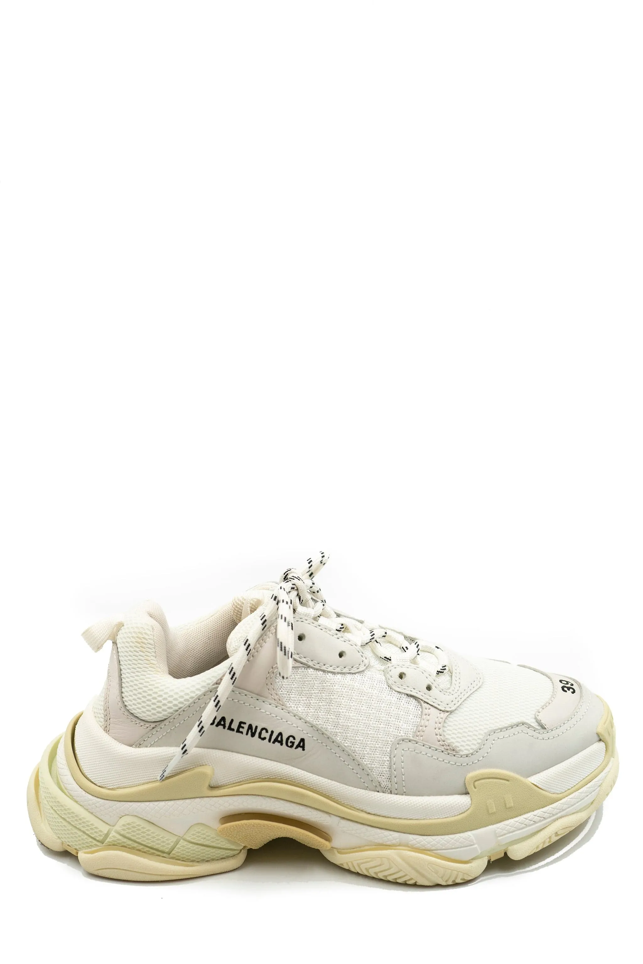 Balenciaga Triple S Trainers White in Size 39 - ALL0155