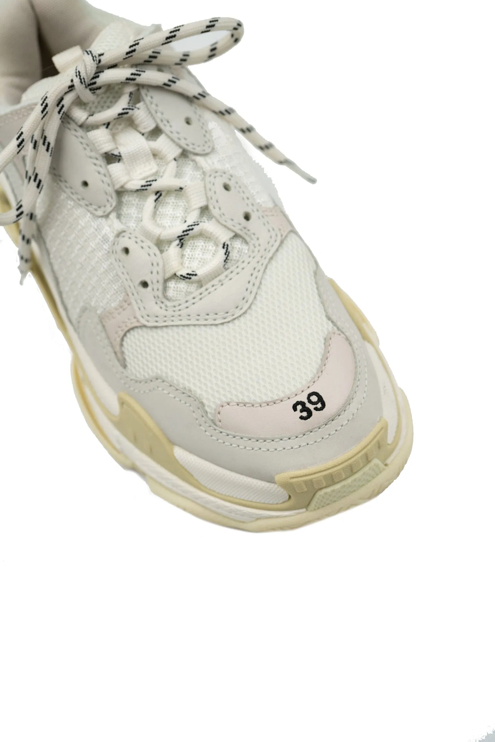 Balenciaga Triple S Trainers White in Size 39 - ALL0155