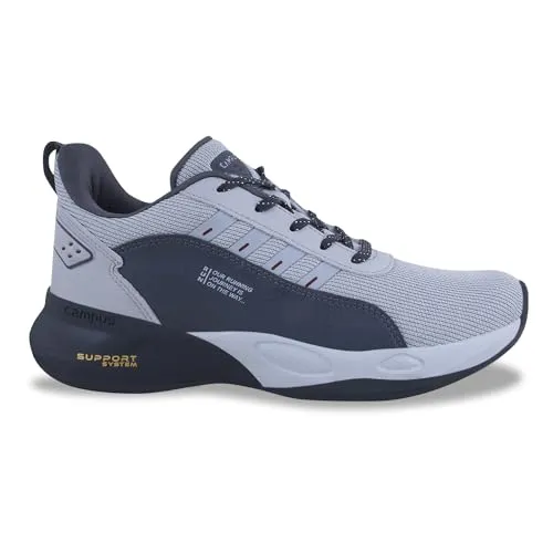 Campus Men's Terminator (N) Gry/D.Gry Running Shoes - 7UK 5G-846