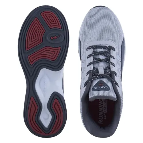 Campus Men's Terminator (N) Gry/D.Gry Running Shoes - 7UK 5G-846