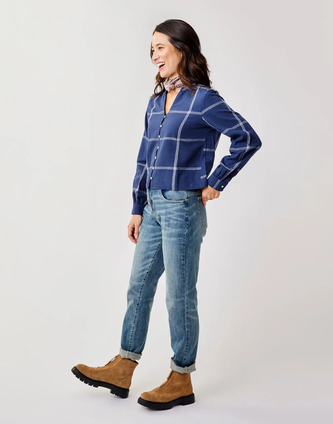 Carson Hi Rise Jean: Favorite Fade