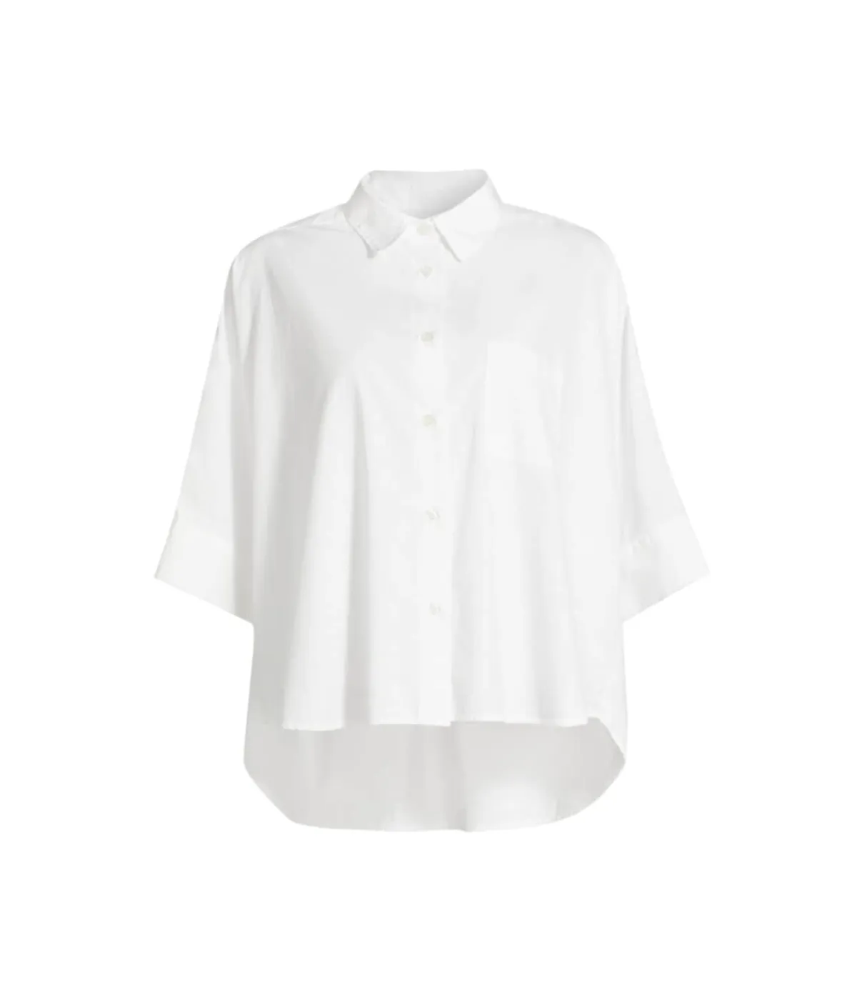Claire Origrami Shirt in Optic White