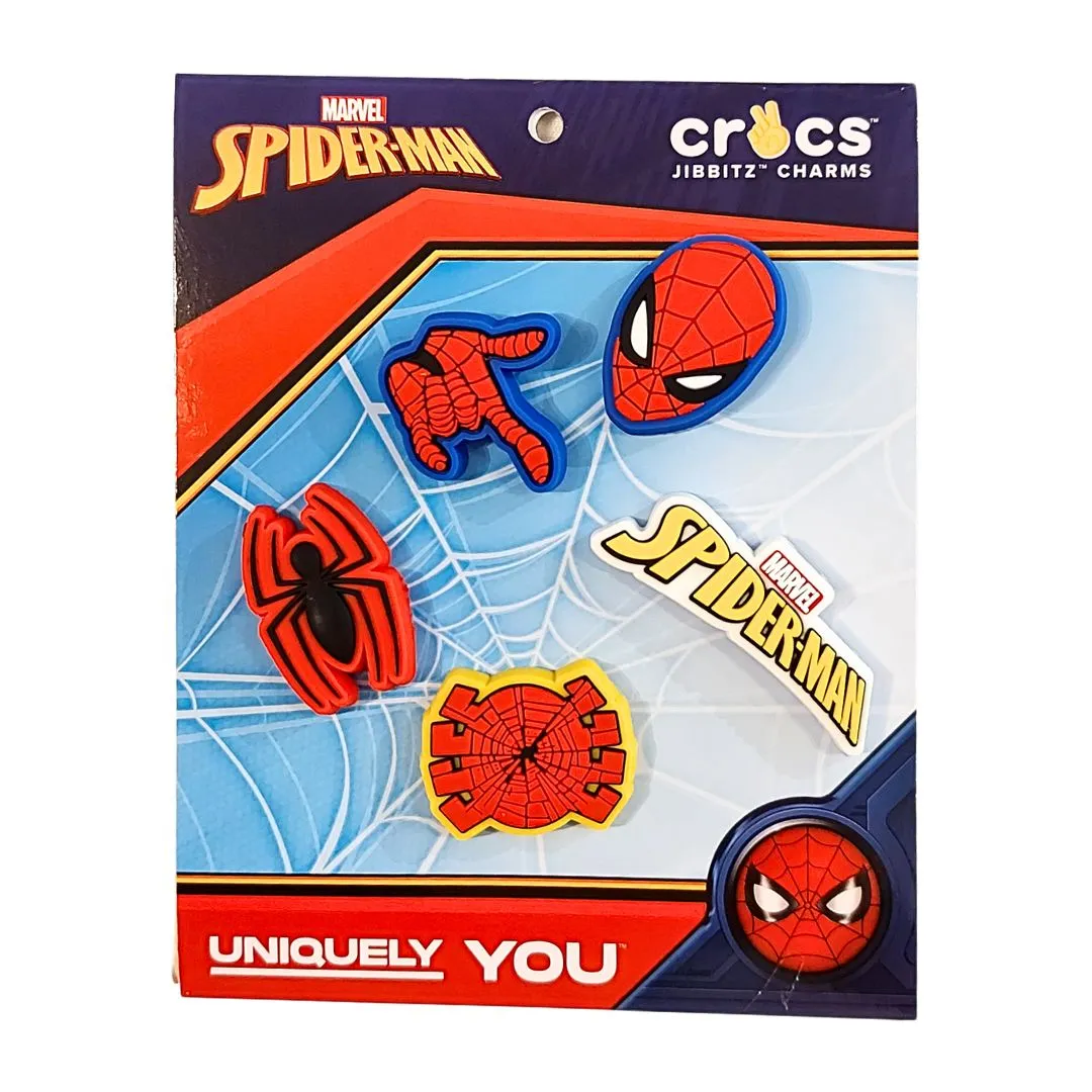 CROCS- SPIDER MAN JIBBITZ