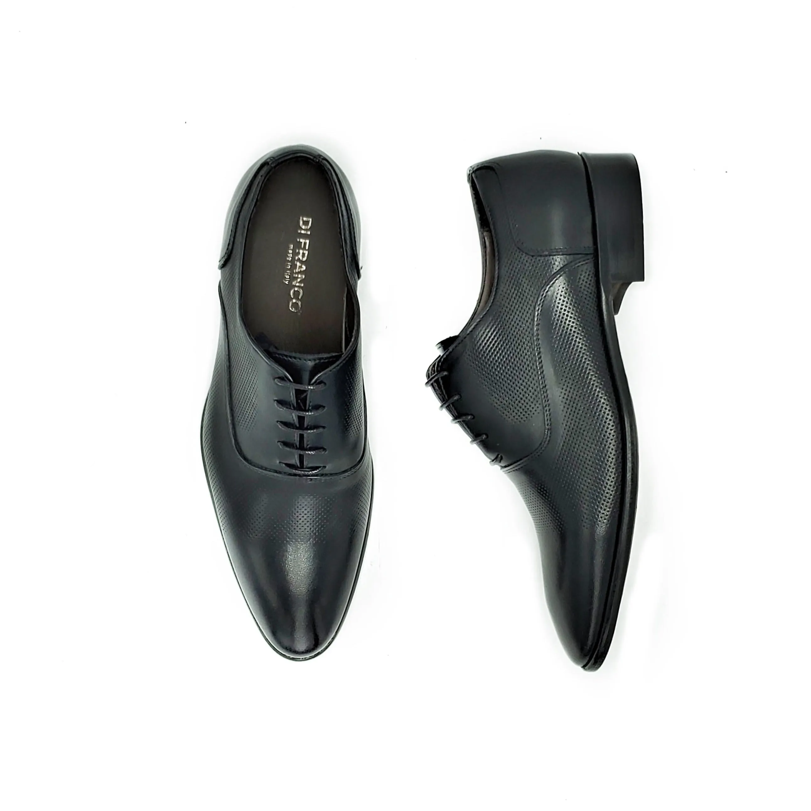Di Franco Shoes Debry Blake Stich (Black) vero cuoio