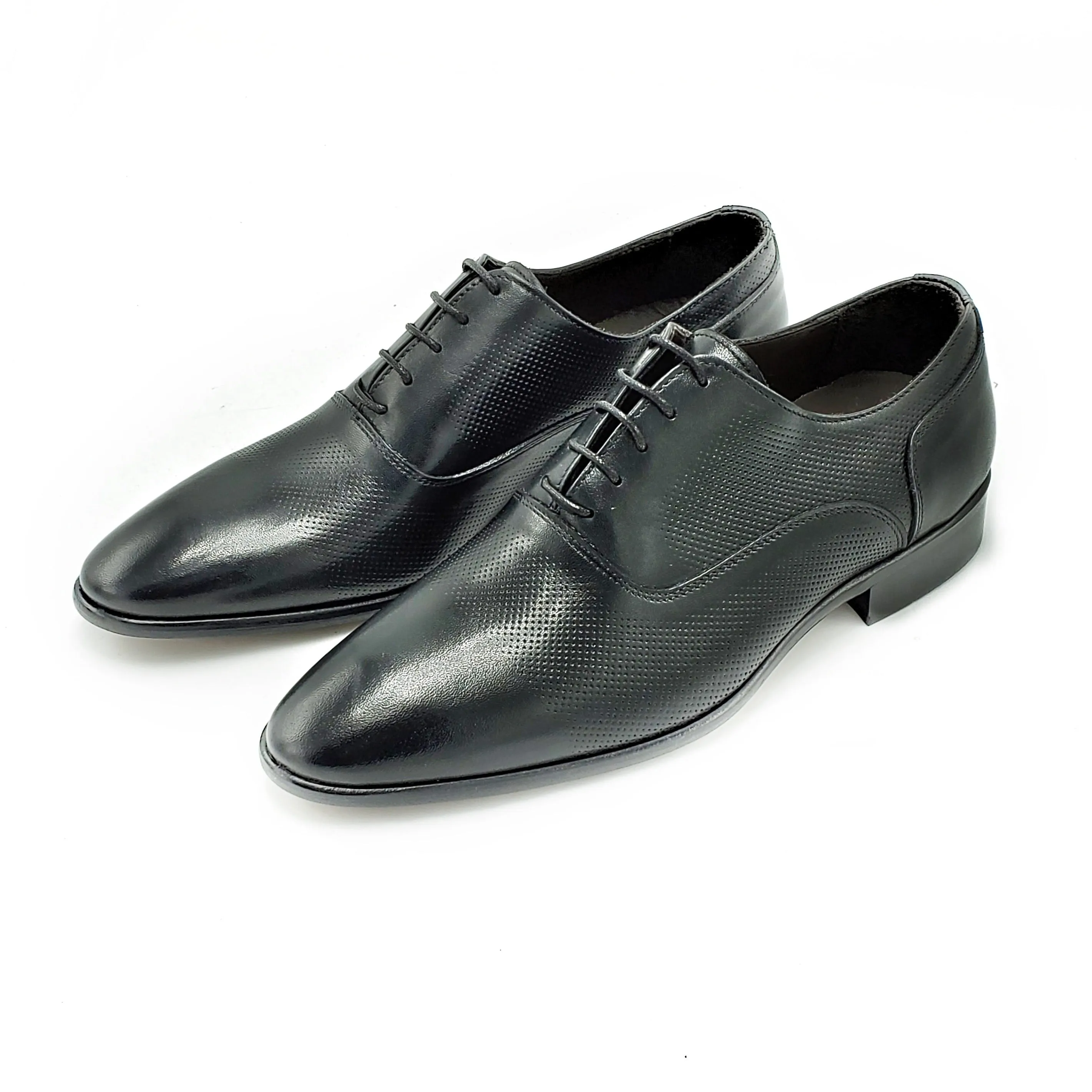 Di Franco Shoes Debry Blake Stich (Black) vero cuoio