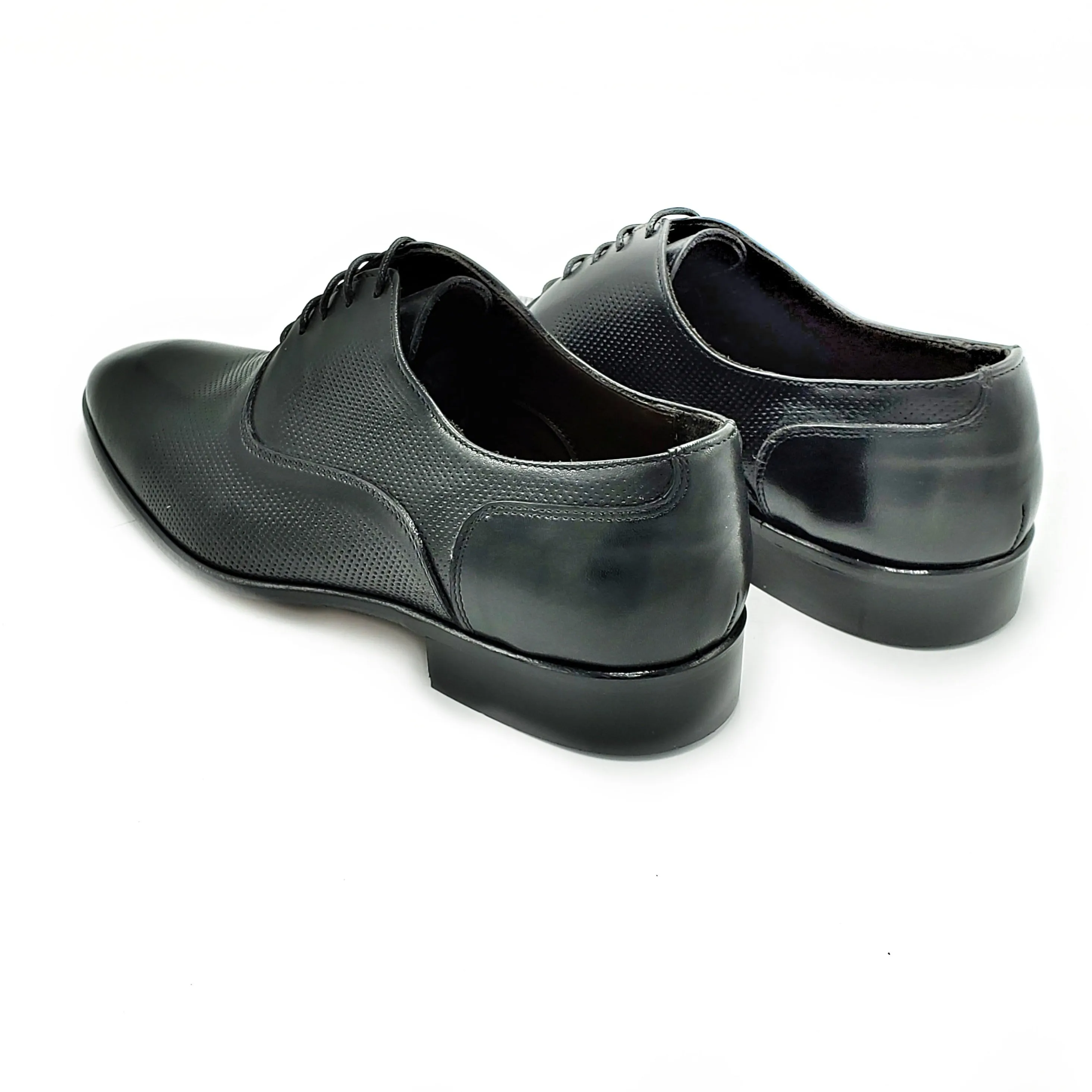Di Franco Shoes Debry Blake Stich (Black) vero cuoio