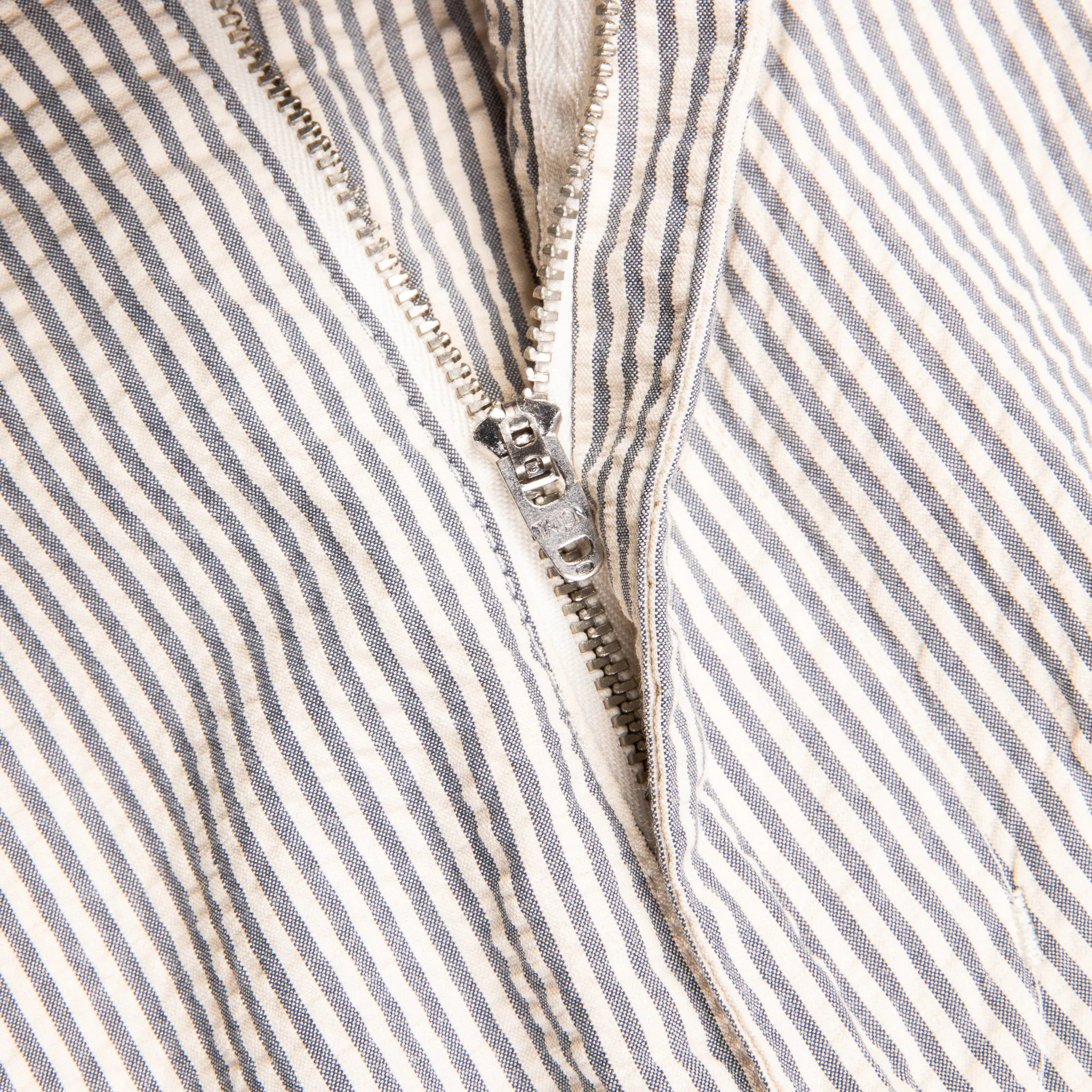 Engineered Garments Andover Pant Navy / Natural Cotton Seersucker