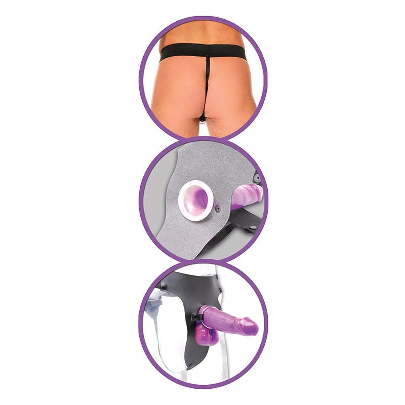 Fetish Fantasy Deluxe 7 Inch Men's Hollow Strap-On Set
