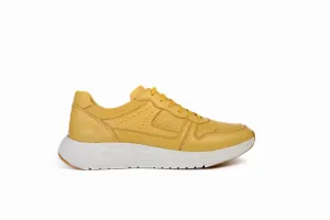 FOOT FEDERATION MOC-TOE LACE-UP MENS SNEAKER YELLOW