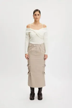 Gestuz Alphagaz Top in IVORY