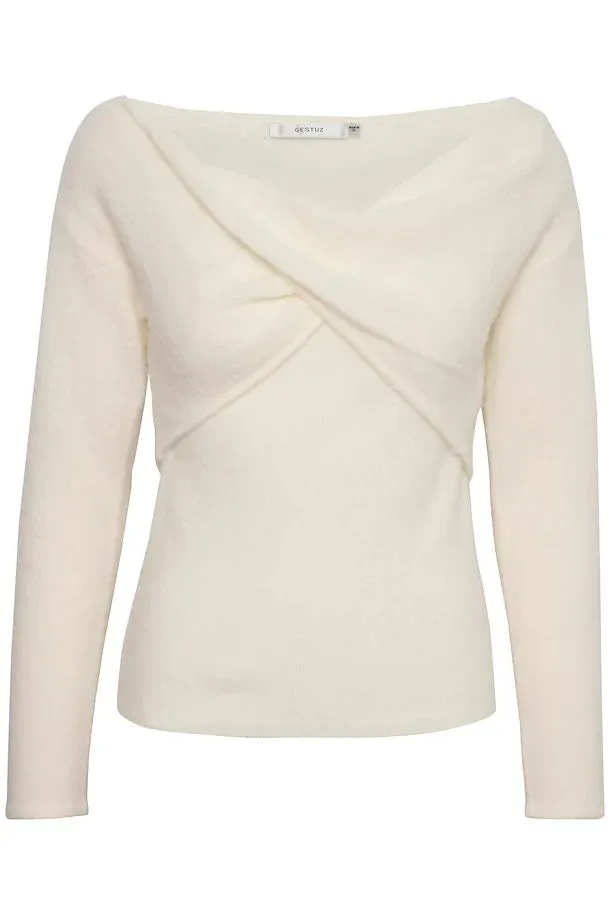 Gestuz Alphagaz Top in IVORY