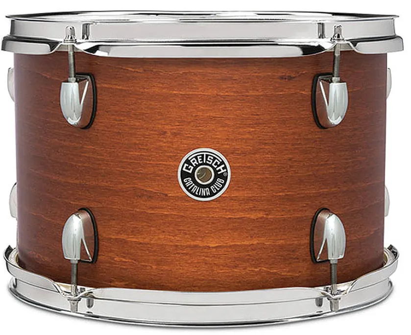 Gretsch Catalina Club 3pc Drum Set with 20" BD Satin Walnut Glaze