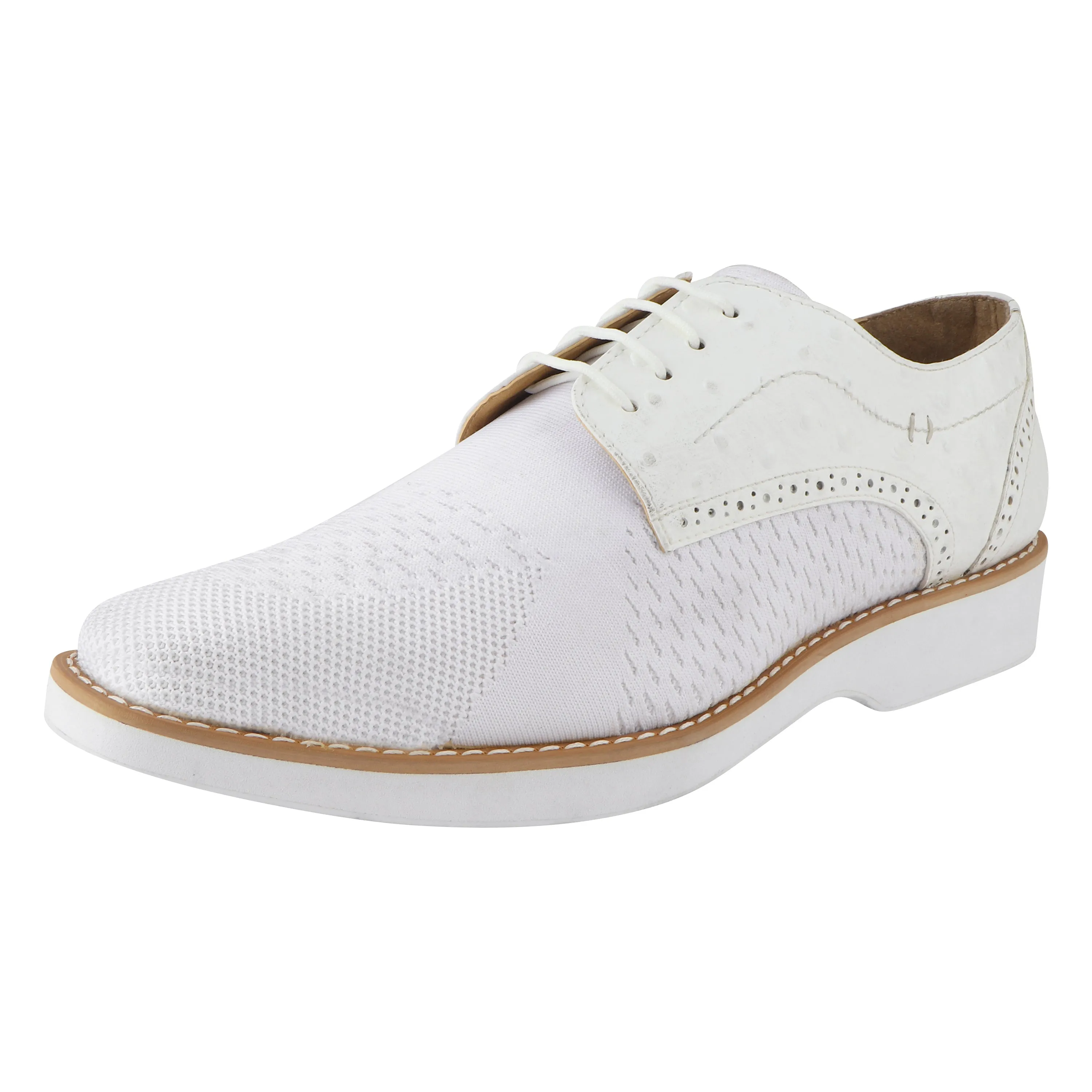 Gutta Leather Textile Casual Sneakers for Men