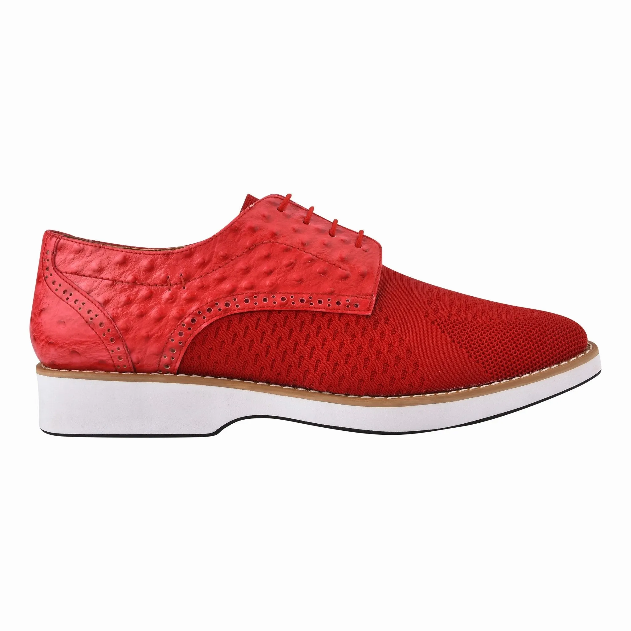 Gutta Leather Textile Casual Sneakers for Men