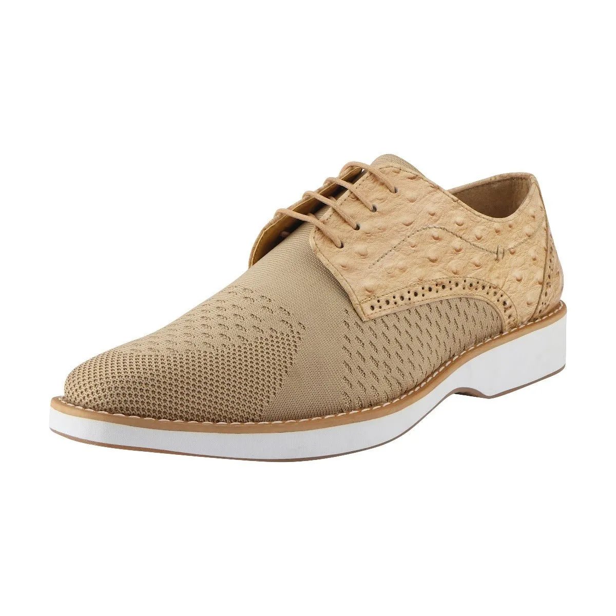 Gutta Leather Textile Casual Sneakers for Men