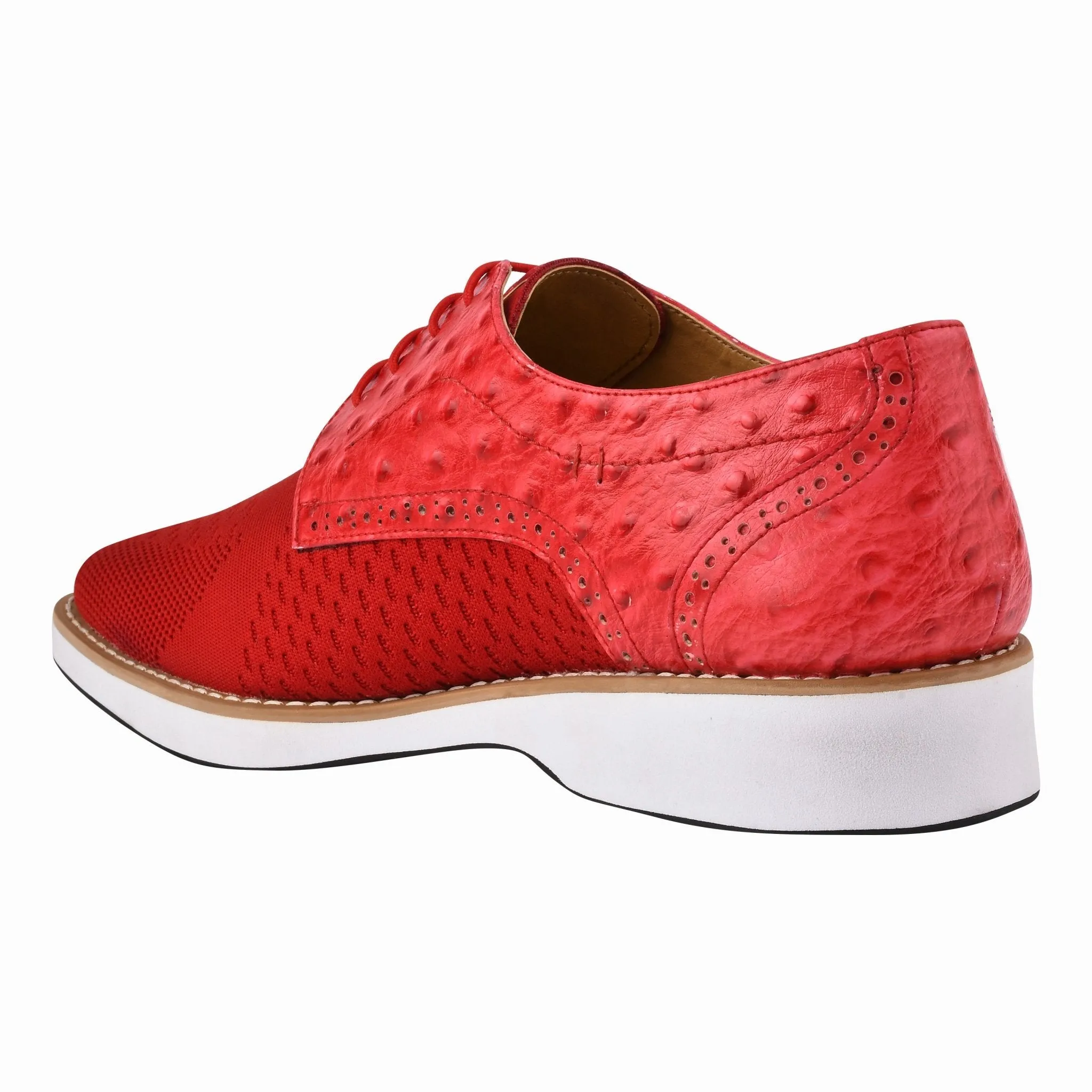 Gutta Leather Textile Casual Sneakers for Men