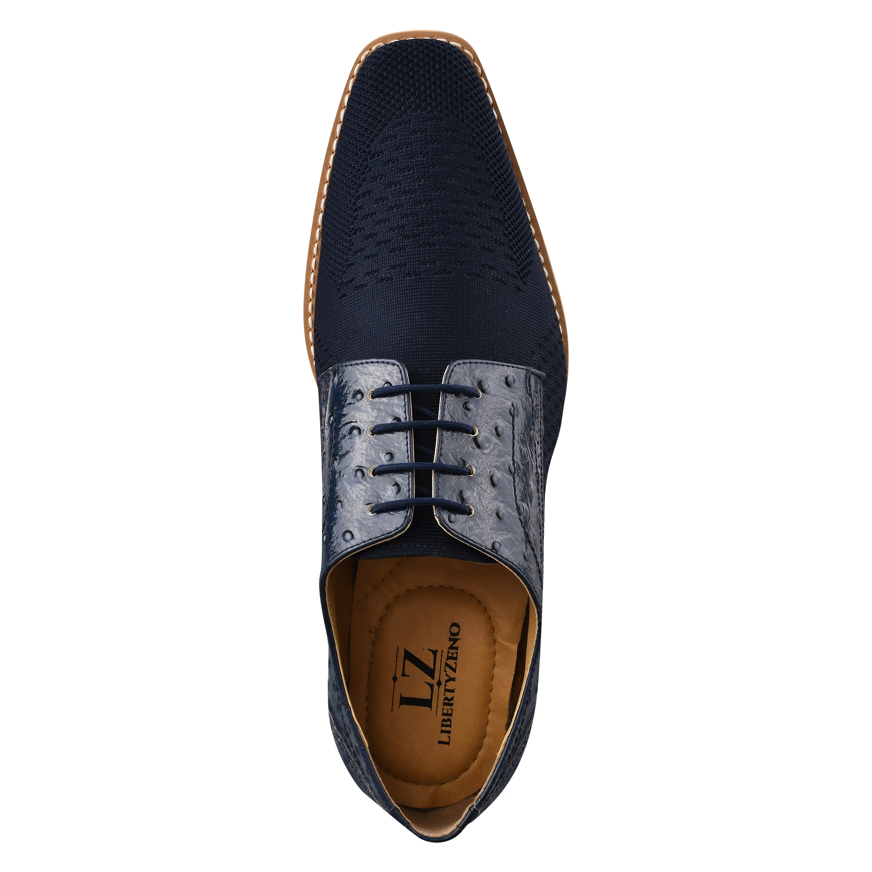 Gutta Leather Textile Casual Sneakers for Men