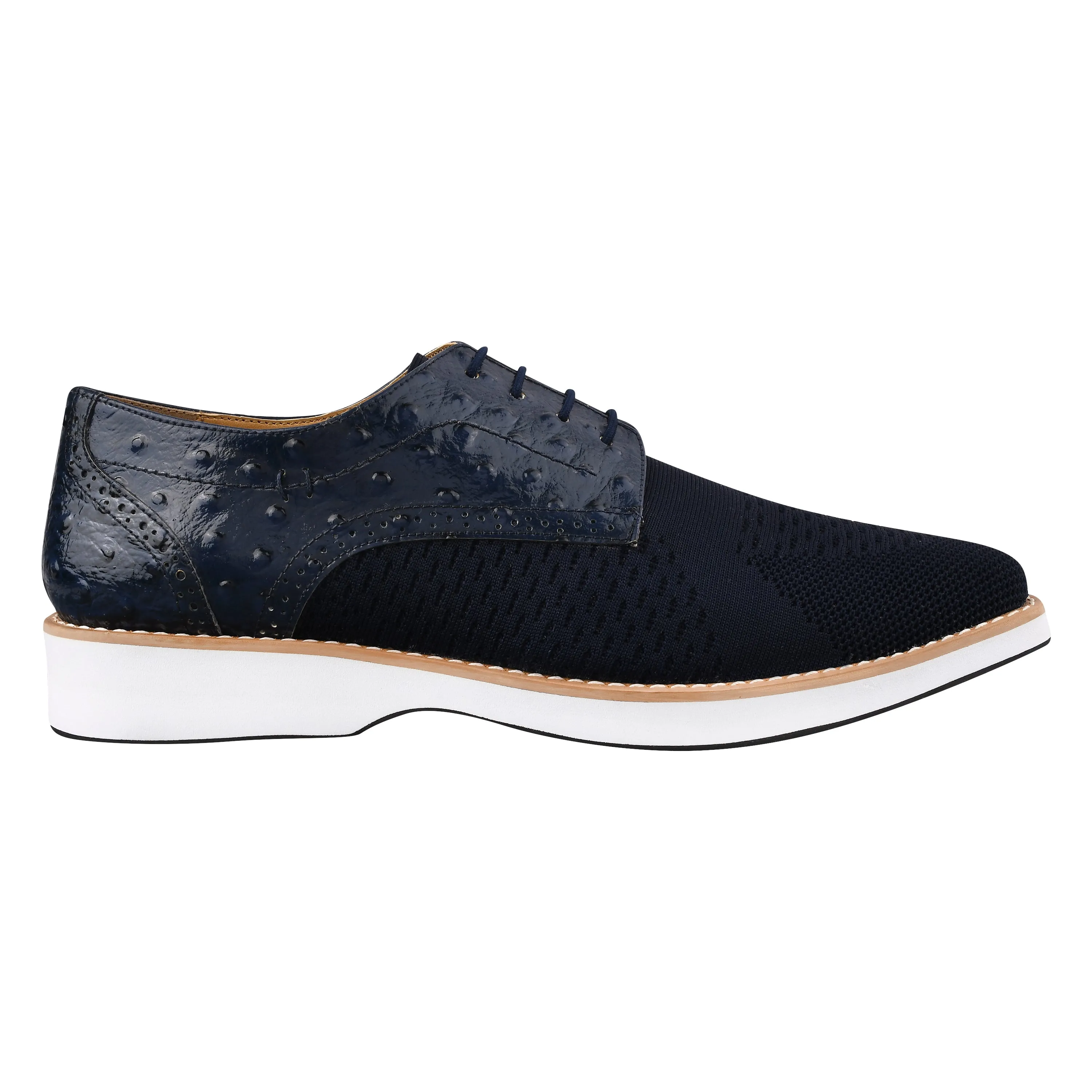 Gutta Leather Textile Casual Sneakers for Men