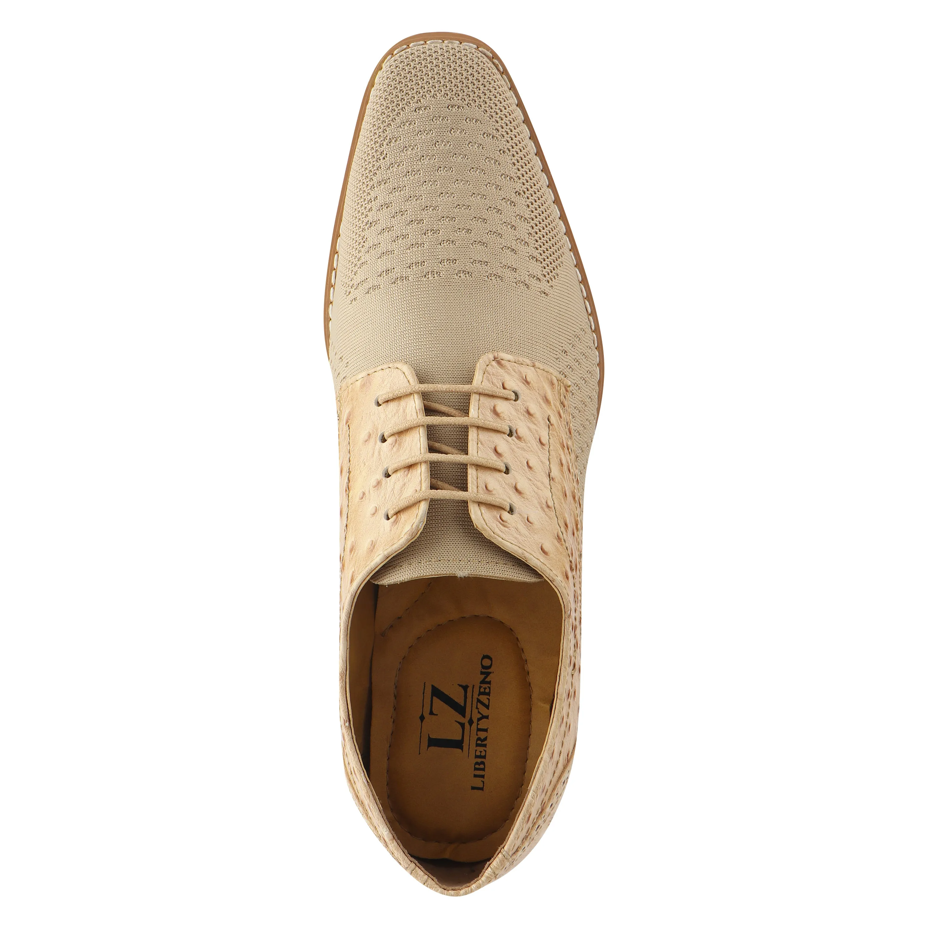 Gutta Leather Textile Casual Sneakers for Men