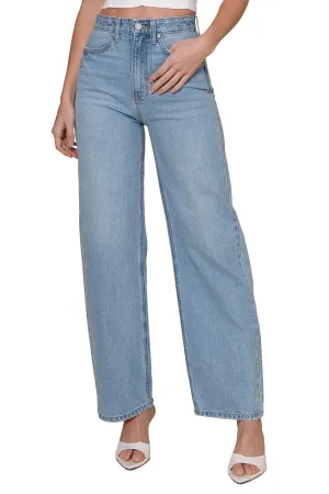 High Waisted Skater Jeans