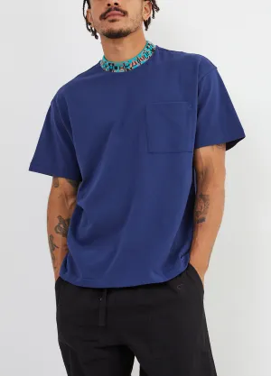 Jacquarded Collar T-Shirt