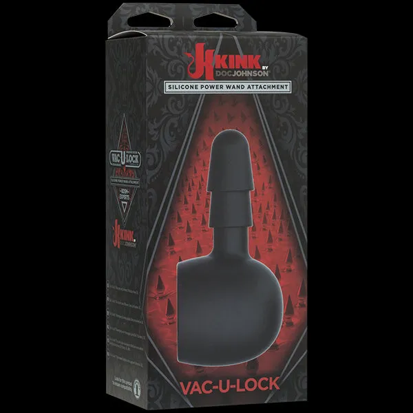 Kink Silicone Wand Attachment Black