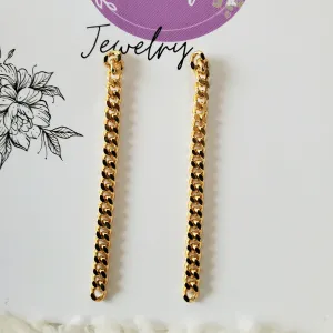 Luxury Chain Metal Earrings
