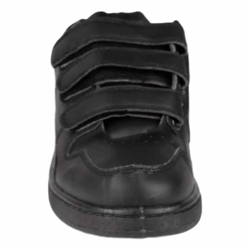 Mens Black Lace Up Trainer