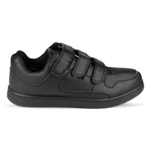 Mens Black Lace Up Trainer