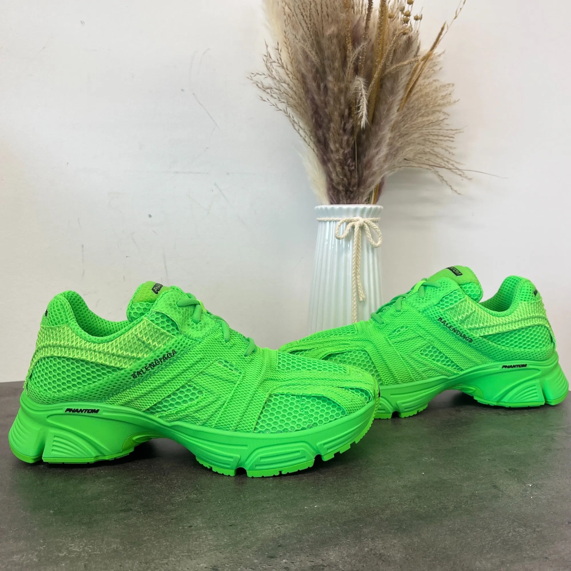 Men's Phantom Low Trainers Green Size EU 41 / UK 7