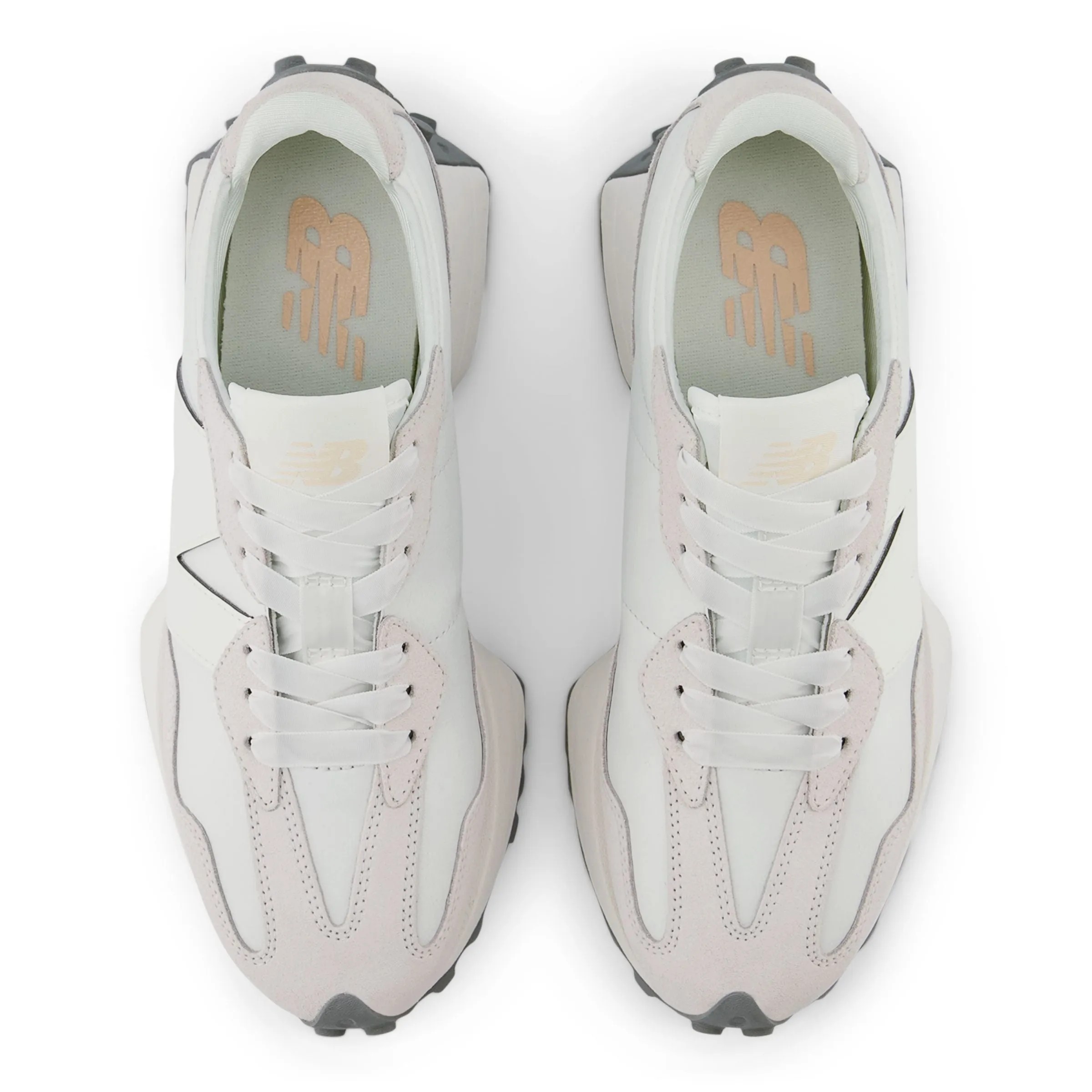 New Balance Womens 327 Fashion Trainers - Sea Salt / Reflection
