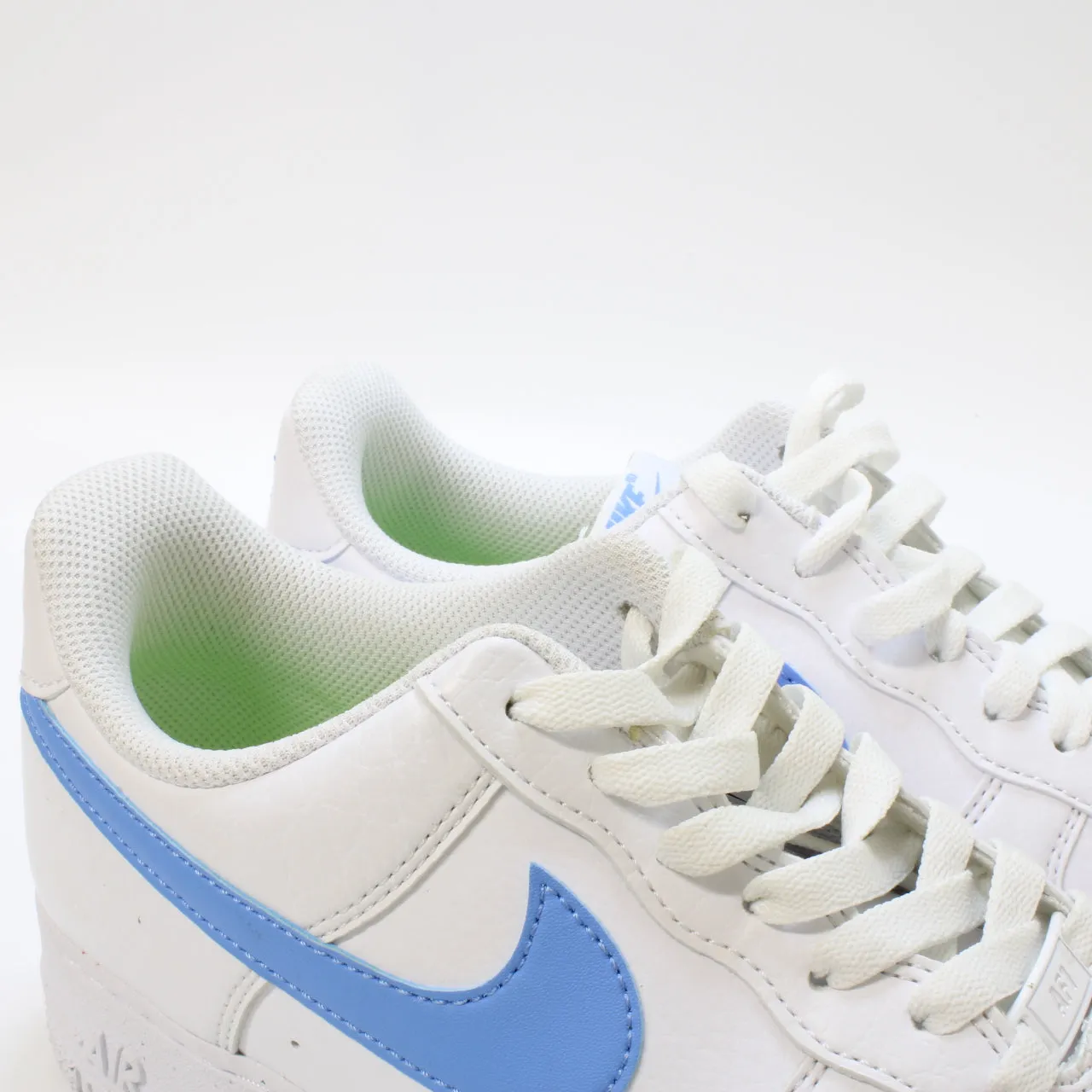 Nike Air Force 1 07 White Universal Blue White Volt Black Uk Size 6