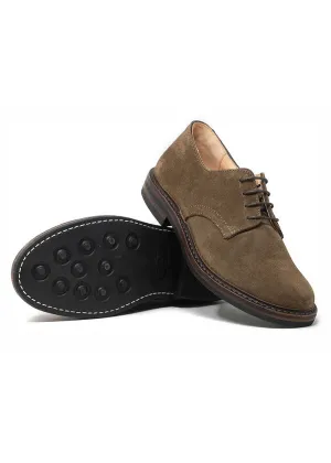 Redflex Rubber Derby Laced Suede Shoes