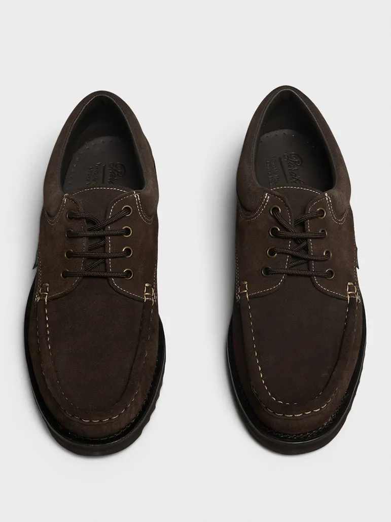 Thiers Shoes in Sport Marron Vel Marron