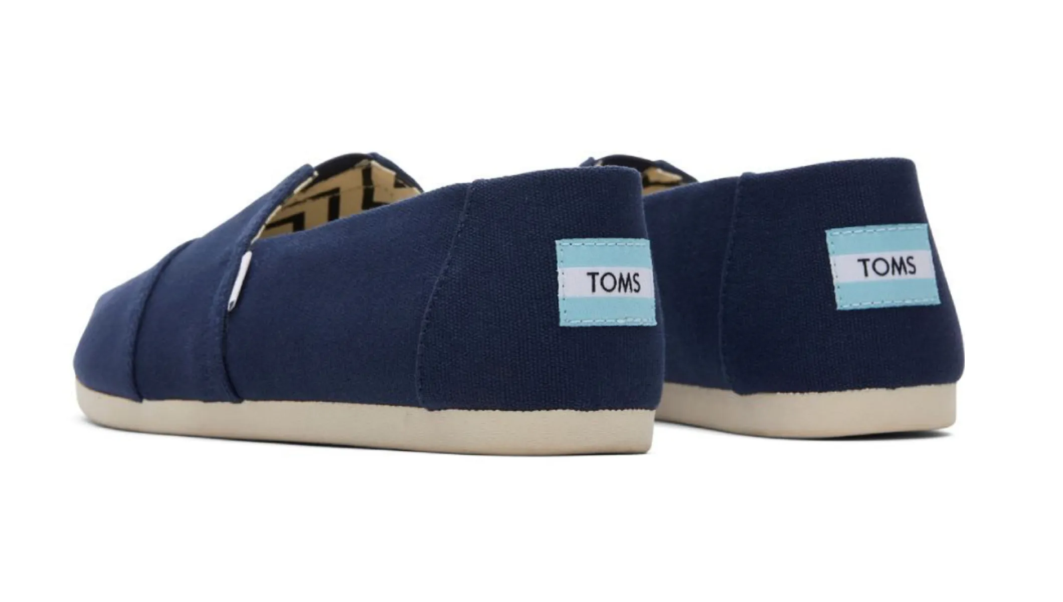 TOMS Navy Recycled Cotton Canvas - Men