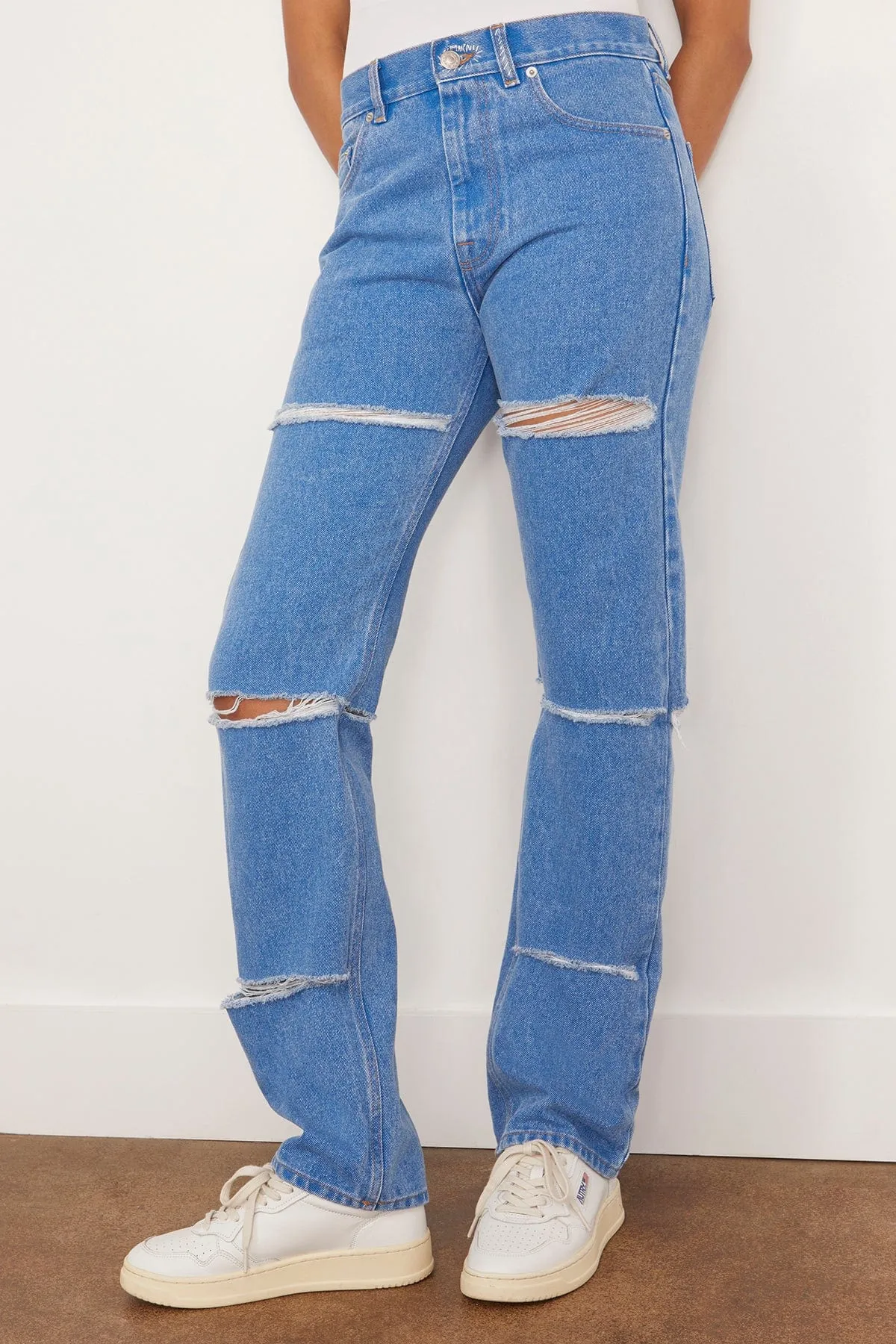 Trouser Jean in Cobalt
