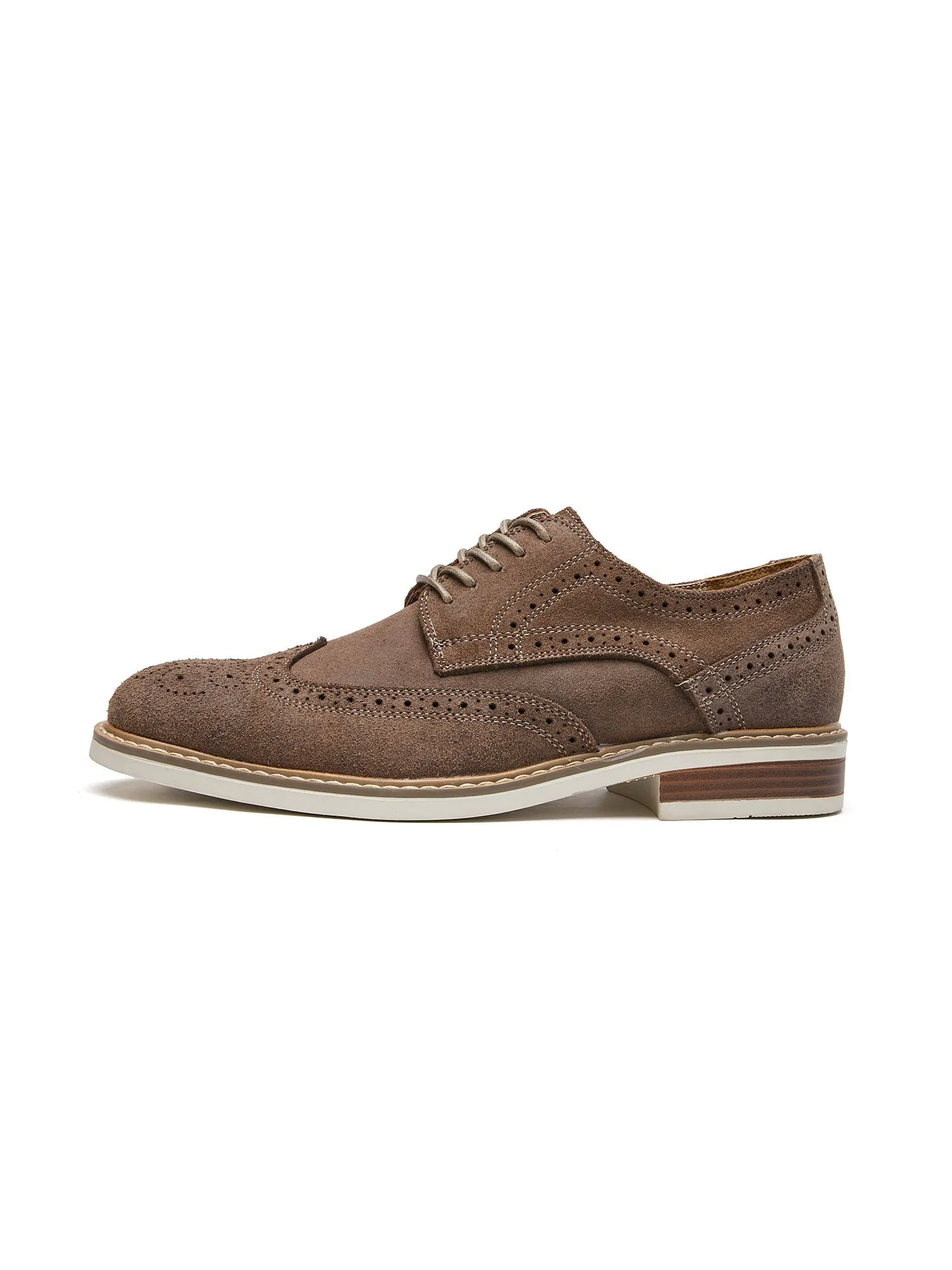 Wingtip Sude Schoenen - Heren - Tijdloze Klasse en Luxe