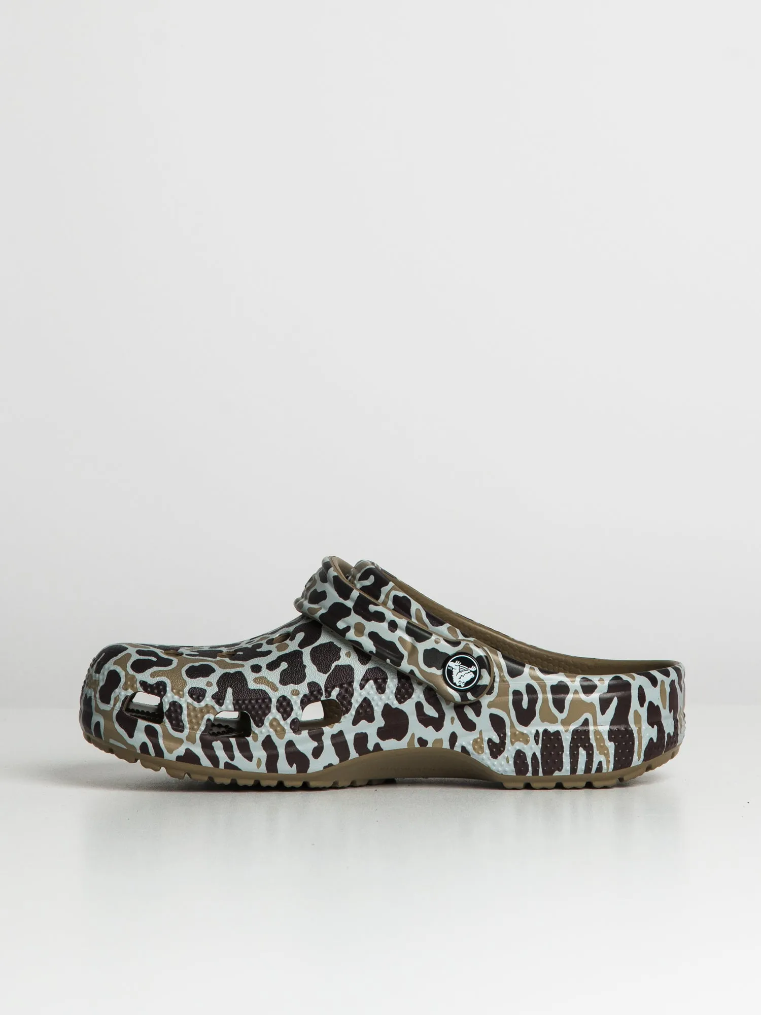 WOMENS CROCS CLASSIC ANIMAL PRNT CLOG - CLEARANCE