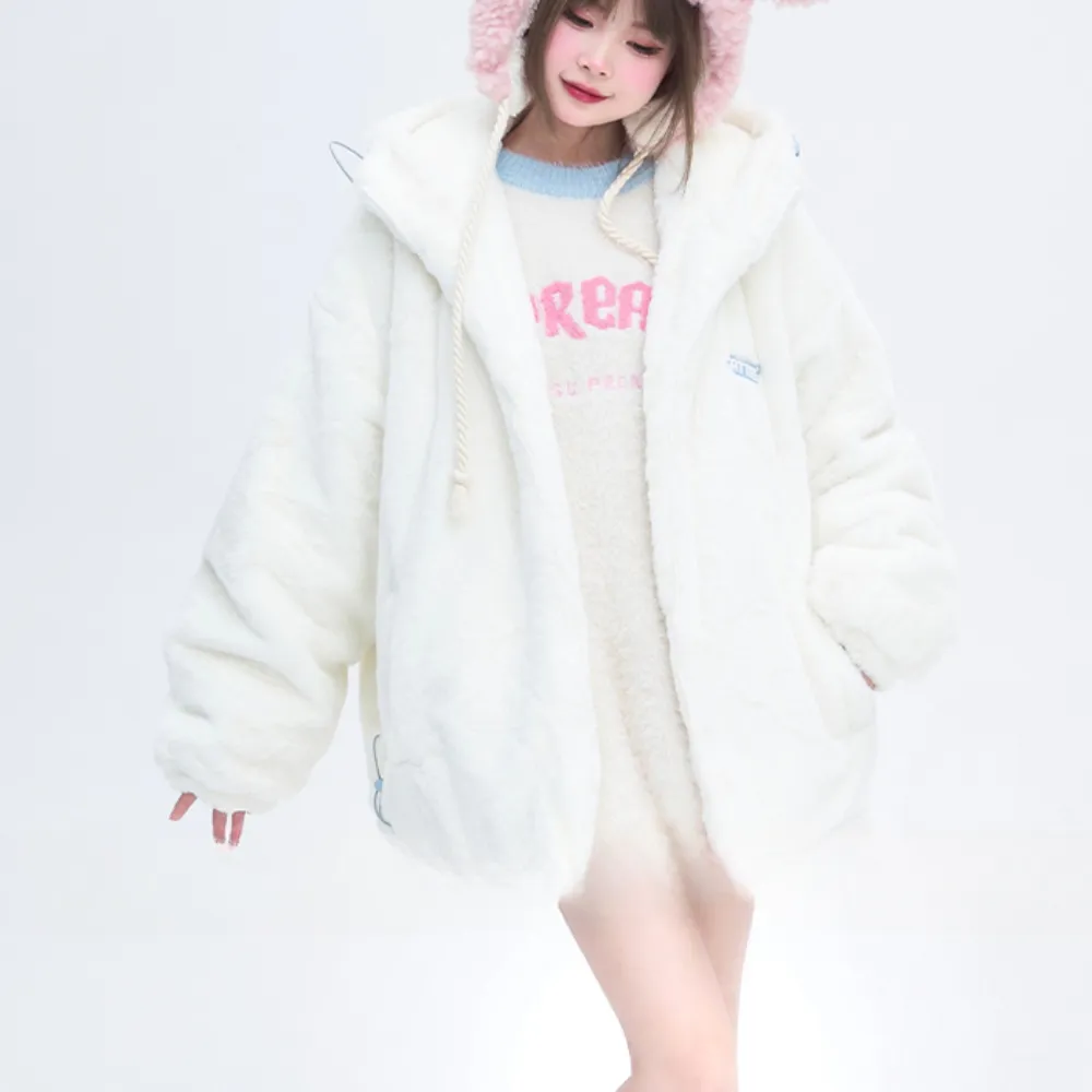 Women's Versatile Letter Embroidered Coat